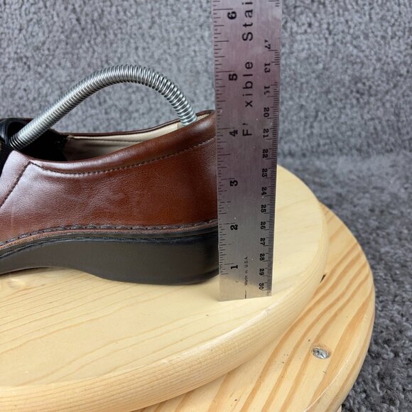 Finn Comfort Shoe Newport Loafers Womens Size 9 Brown Leather Made in Germany - Picture 6 of 8